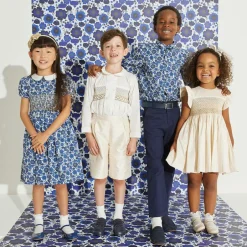 Childrens Classics Boys Blue Suede Shoes Sale