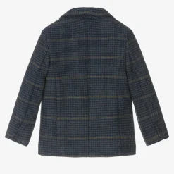 Beatrice amp; George Boys Blue Tweed Blazer