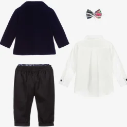 Andreeatex Boys Blue Velvet Suit New