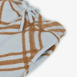 Burberry Boys Blue Wool & Cashmere Shorts SlateBlue Best