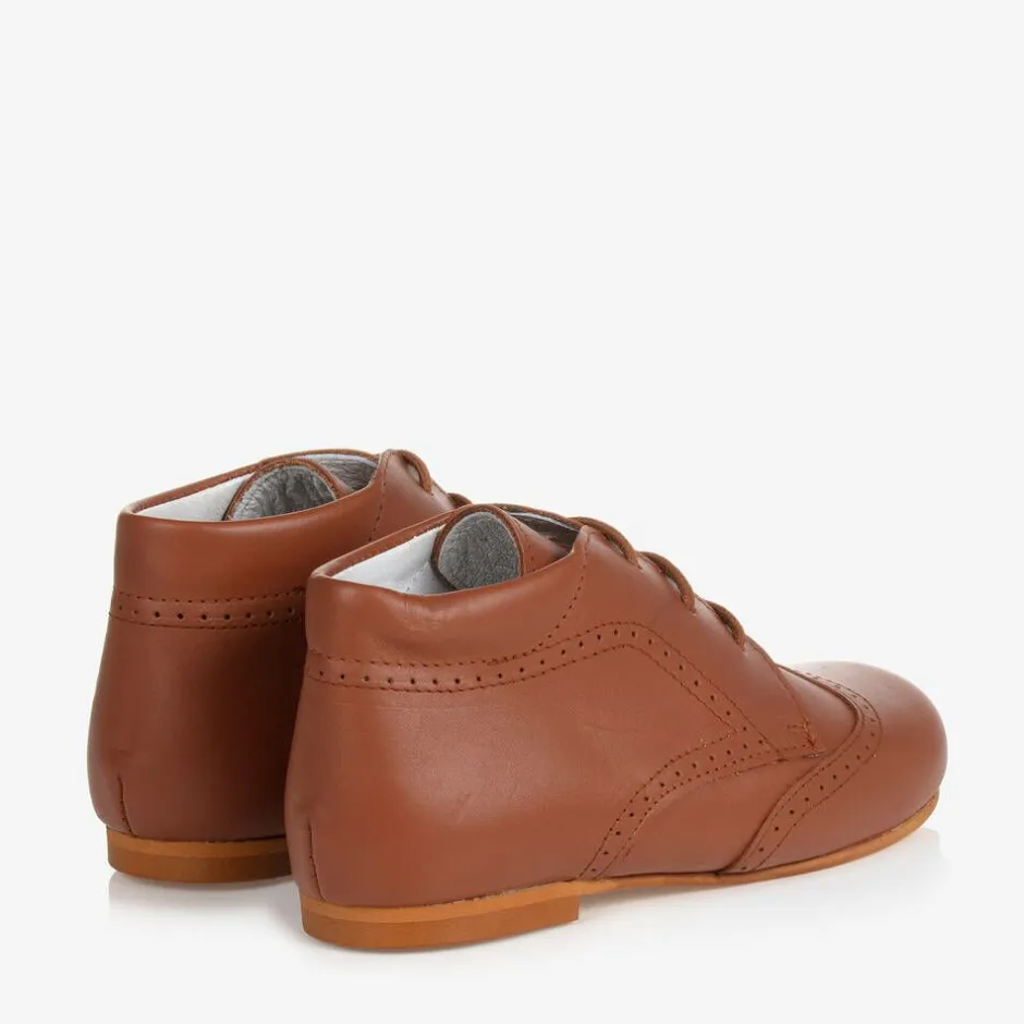 Childrens Classics Boys Brown Brogue Shoes Sale