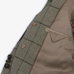 Beau KiD Boys Brown Check Suit Sale