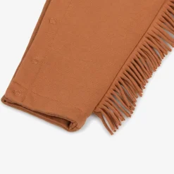 Stella McCartney Kids Boys Brown Horse Cotton Dungarees Best