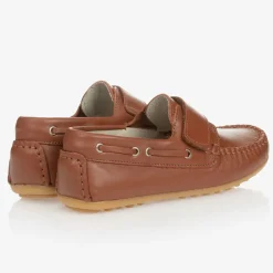 Childrens Classics Boys Brown Leather Shoes