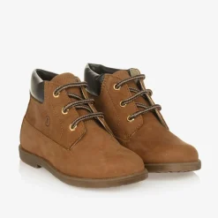 Falcotto by Naturino Boys Brown Nubuck Leather Boots Online