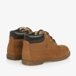 Falcotto by Naturino Boys Brown Nubuck Leather Boots Online