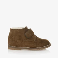 Tartine et Chocolat Boys Brown Suede First Walker Boots New