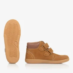 Bobux Kid + Boys Brown Suede Leather Boots Sale