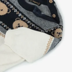 Mayoral Boys Cotton & Wool Knit Sweater Best