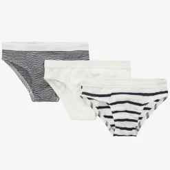 Petit Bateau Boys Cotton Pants (3 Pack) Sale