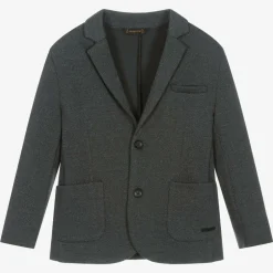 Mayoral Boys Dark Grey Jersey Blazer Outlet