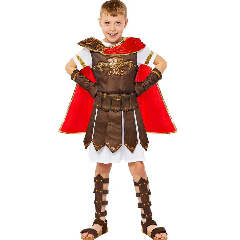 Dress Up by Design Boys Gladiator Warrior Costume New