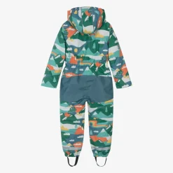 Frugi Boys Green Alpine Snowsuit Hot