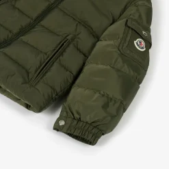 Moncler Enfant Boys Green Byronf Puffer Jacket Discount