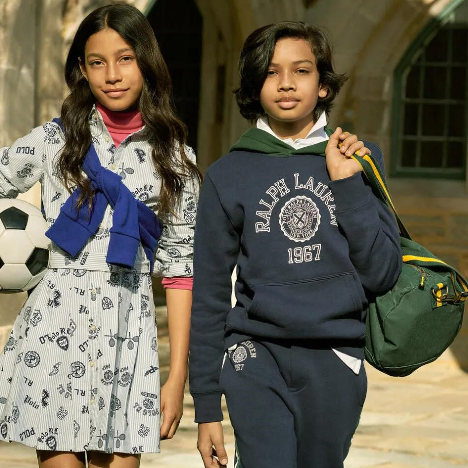 Ralph Lauren Boys Green Canvas Sports Bag (45cm) Outlet