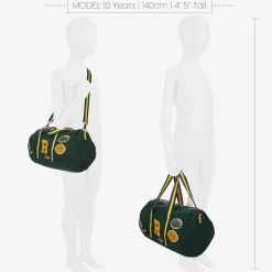 Ralph Lauren Boys Green Canvas Sports Bag (45cm) Outlet