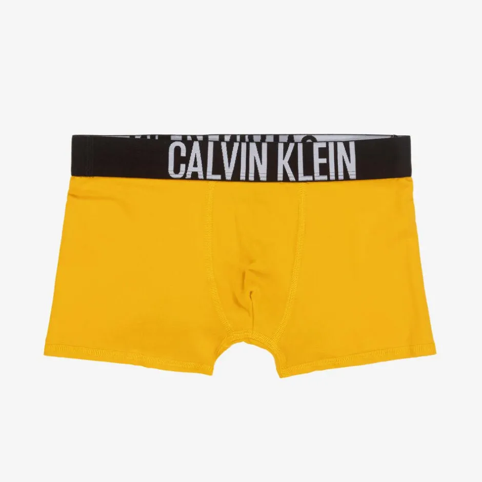 Calvin Klein Boys Green Cotton Boxer Shorts (5 Pack) Best