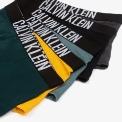 Calvin Klein Boys Green Cotton Boxer Shorts (5 Pack) Best