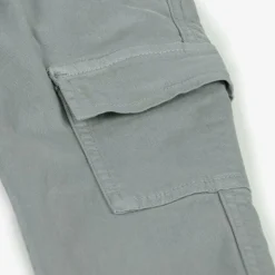 iDO Baby Boys Green Cotton Cargo Trousers Discount