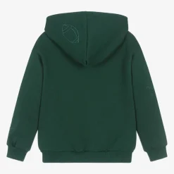 Mayoral Boys Green Cotton Hoodie Sale