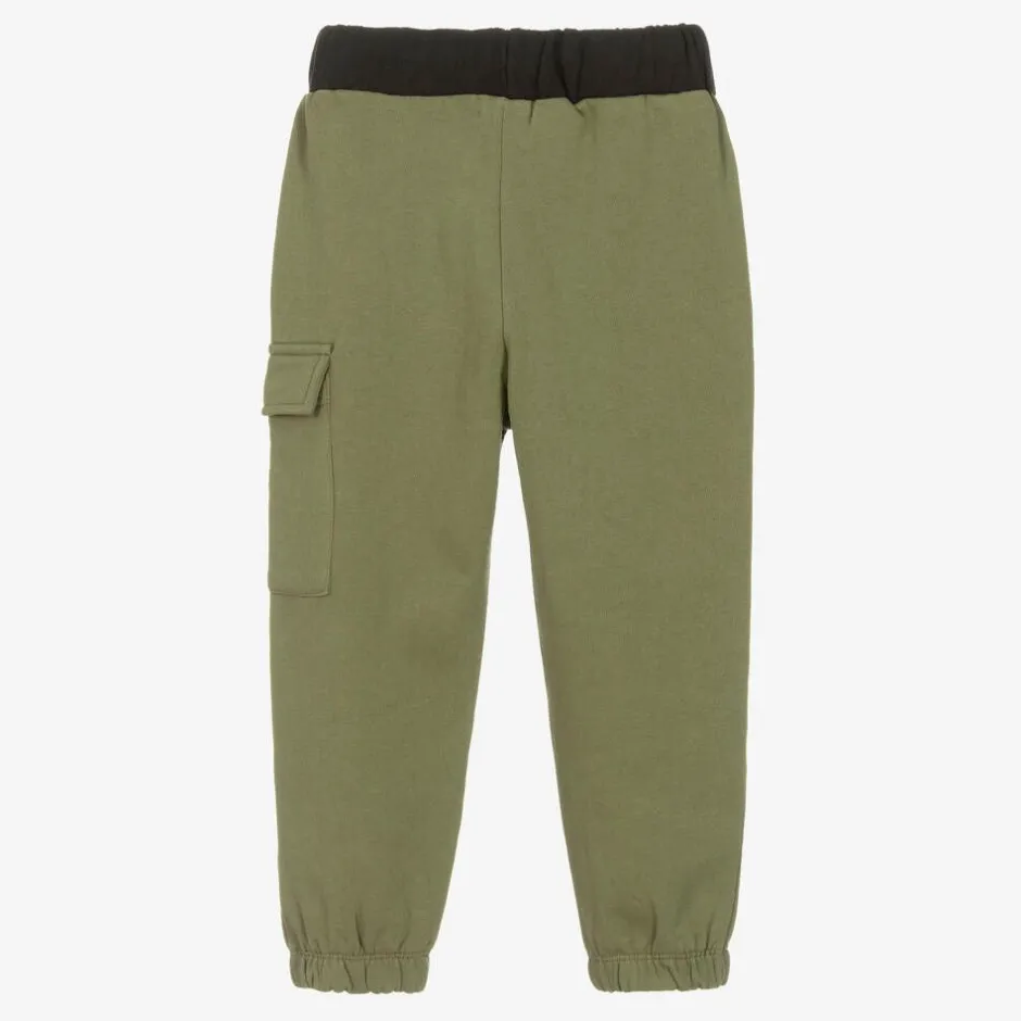 Joyday Boys Green Cotton Jersey Joggers Best