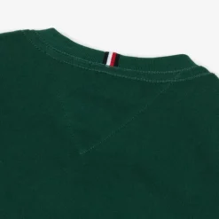 Tommy Hilfiger Boys Green Cotton T-Shirt Best