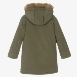 Mayoral Boys Green Parka Coat