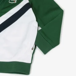 Lacoste Boys Green Tennis Tracksuit Online