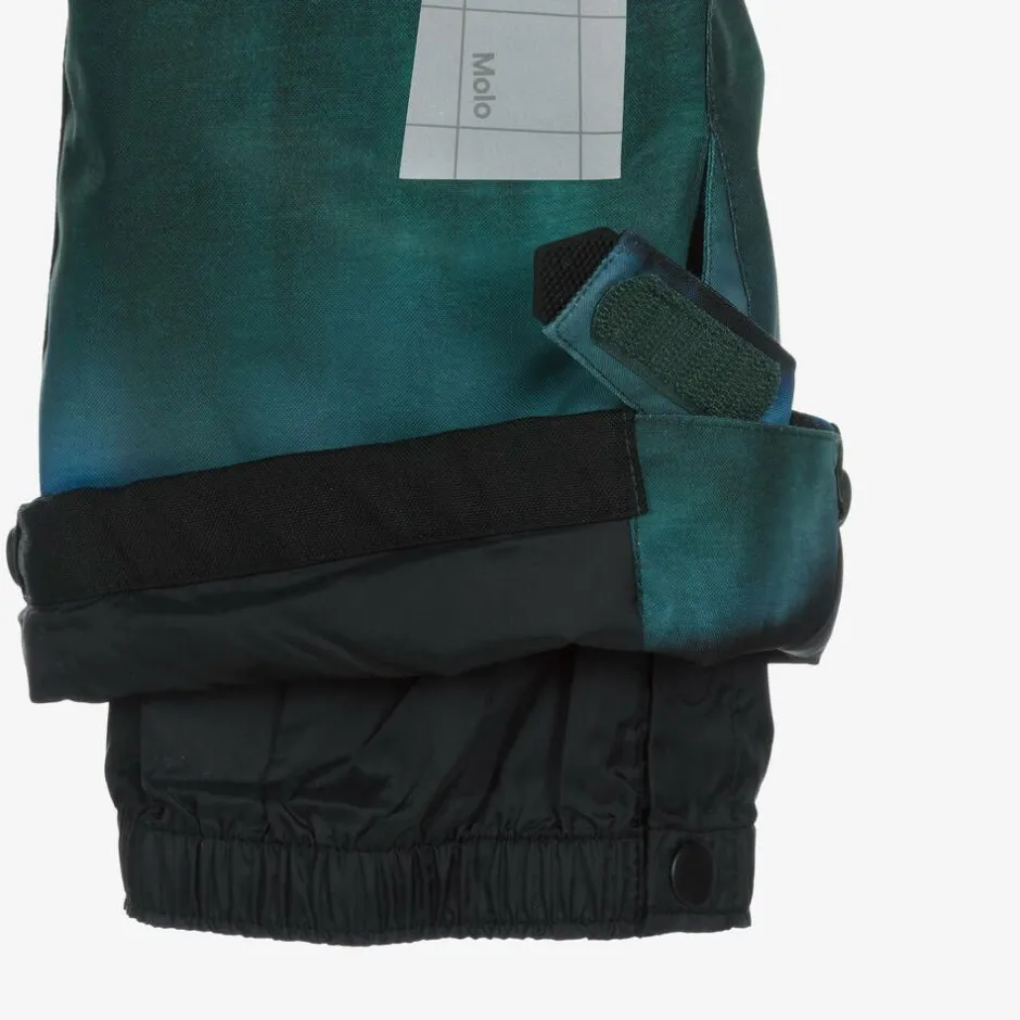 Molo Boys Green Tie-Dye Ski Trousers TieDyeMagic Online