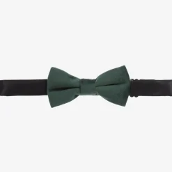 Romano Boys Green Velvet Bow Tie (10cm) New