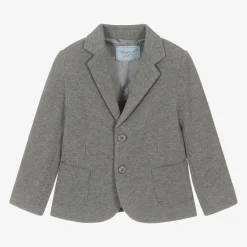 Tutto Piccolo Boys Grey Cotton Blazer Sale