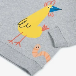 Stella McCartney Kids Boys Grey Cotton Sweatshirt