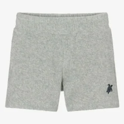 Vilebrequin Boys Grey Cotton Towelling Shorts Outlet