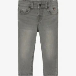 Mayoral Boys Grey Denim Slim Fit Jeans Clearance