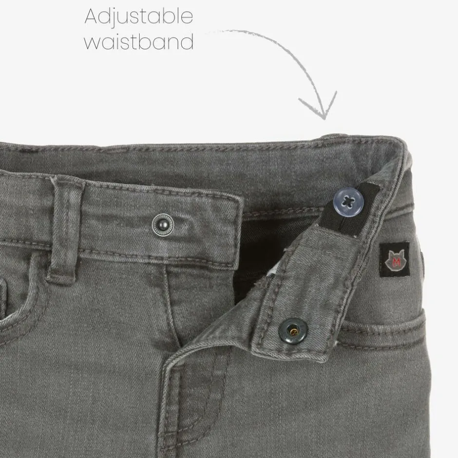 Mayoral Boys Grey Denim Slim Fit Jeans Clearance