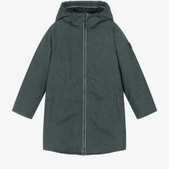 Mayoral Nukutavake Boys Grey Hooded Parka Coat Best