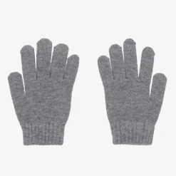 Mayoral Boys Grey Knitted Gloves Online