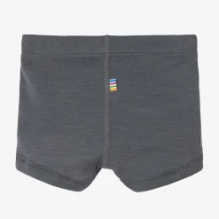 Joha Boys Grey Merino Wool & Silk Boxers Best