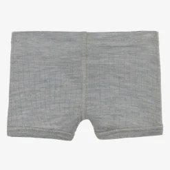 Joha Boys Grey Merino Wool Boxer Shorts Outlet