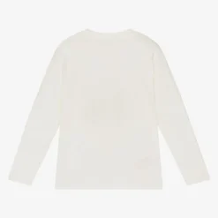 Mayoral Boys Ivory Cotton Blue Car Print Top Hot