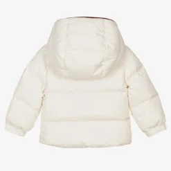 Moncler Enfant Boys Ivory Down Padded Jacket