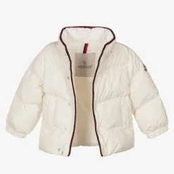 Moncler Enfant Boys Ivory Down Padded Jacket