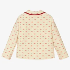Gucci Boys Ivory GG Wool Jacket Hot