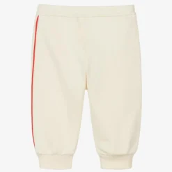 Gucci Boys Ivory Logo Joggers Clearance