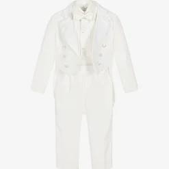 Beau KiD Boys Ivory Tuxedo Suit