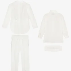 Beau KiD Boys Ivory Tuxedo Suit