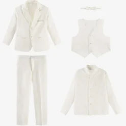 Romano Boys Ivory Tuxedo Suit Online