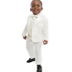 Romano Boys Ivory Tuxedo Suit Online