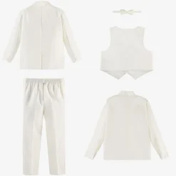 Romano Boys Ivory Tuxedo Suit Online