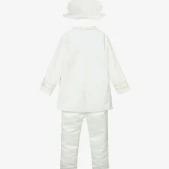 Andreeatex Boys Ivory Velvet Suit Sale